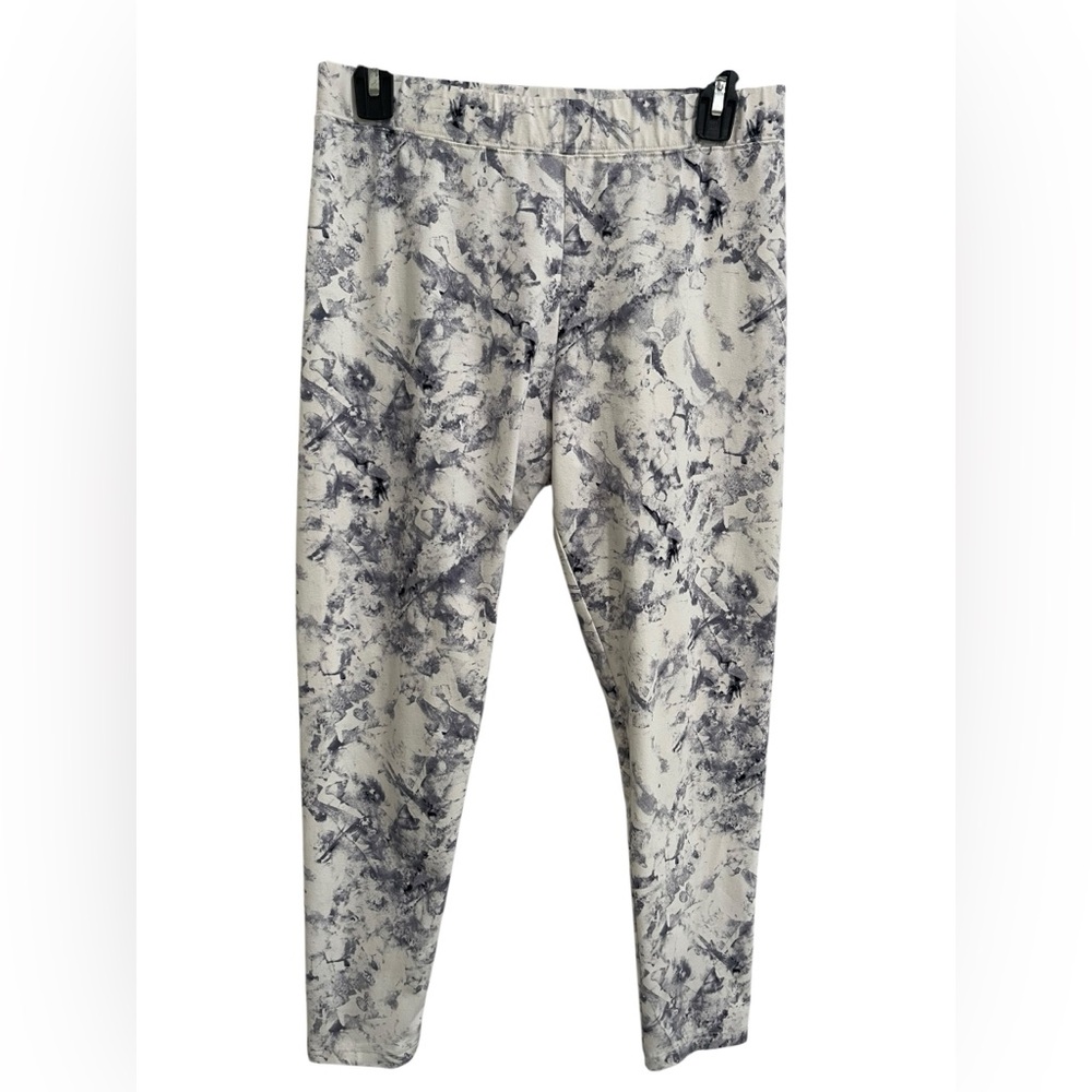 Soft Surroundings Marble print Pull On Pants Leggings Size S